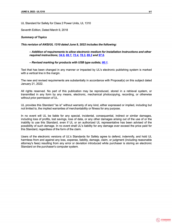 UL 1310 PDF UL 1310 PDF